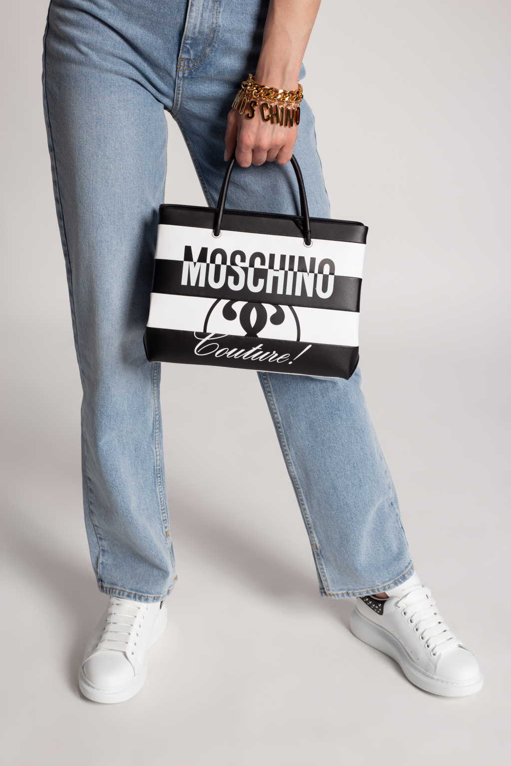 Moschino Shoulder bag with logo Women's Bags Vitkac